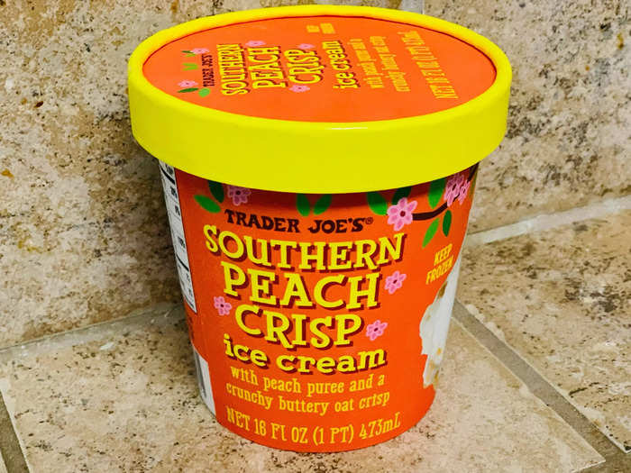 The Southern peach-crisp ice cream is a one-of-a-kind find.