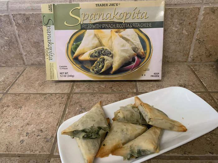 The spanakopita is an amazing appetizer that requires minimal effort.