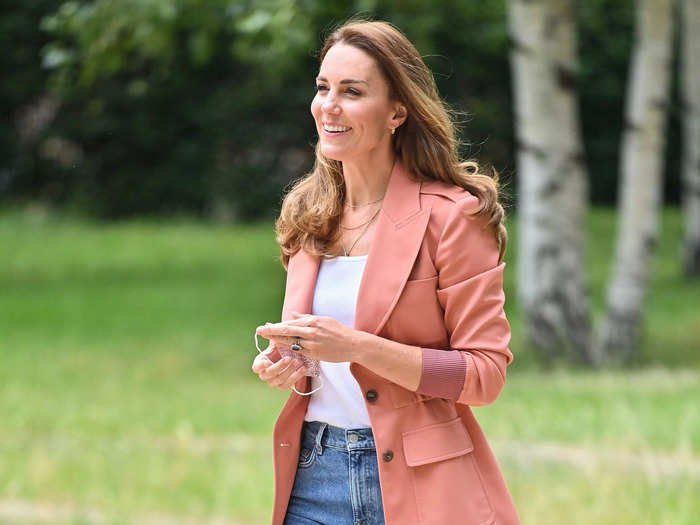 The royal kept it casual while visiting the Natural History Museum in London over the summer.