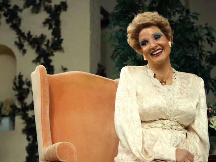 Jessica Chastain underwent a dramatic transformation as Tammy Faye Bakker in "The Eyes of Tammy Faye."