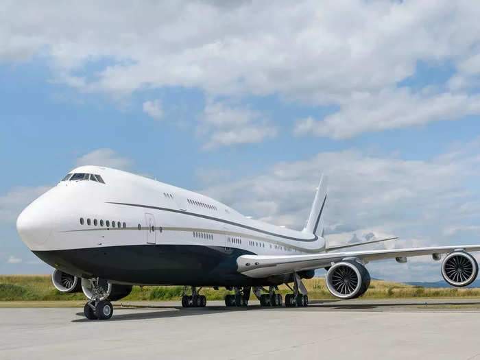 And the BBJ 747-8, which is the world