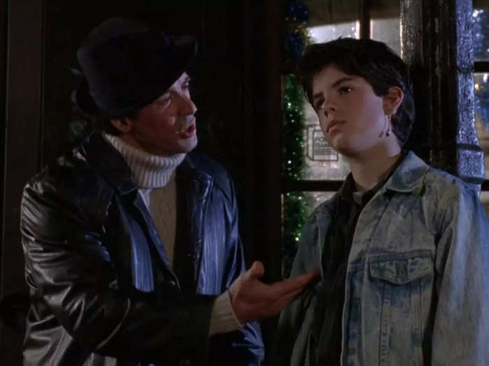 In "Rocky V," Sylvester Stallone cast his real-life son Sage to play Rocky