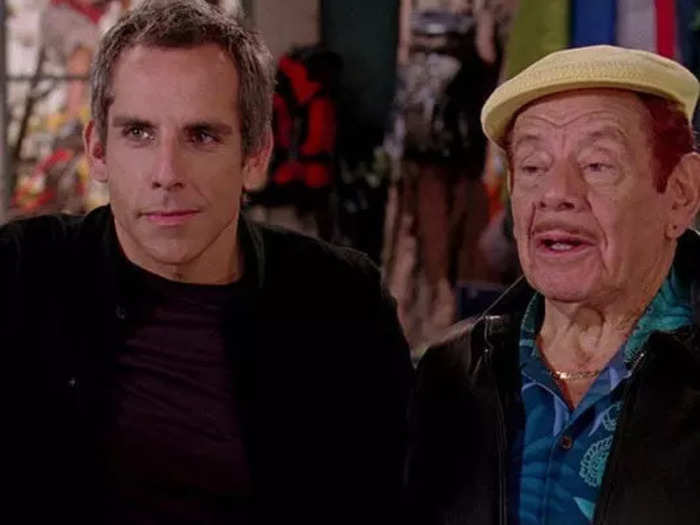 Jerry and Ben Stiller played father and son in 2007