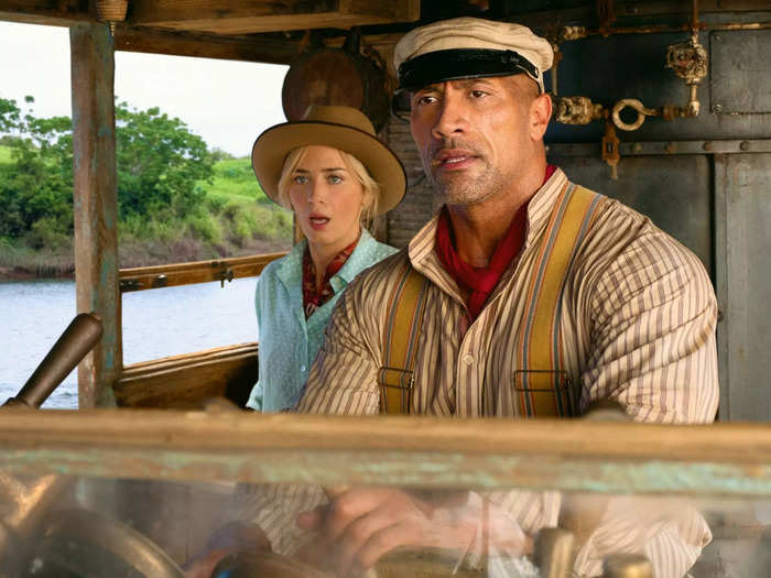 Critics said "Jungle Cruise" mostly coasted on Blunt