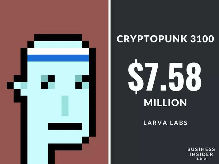 CryptoPunk 3100 – $7.51 million