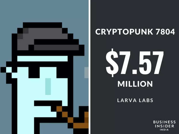CryptoPunk 7804 – $7.56 million