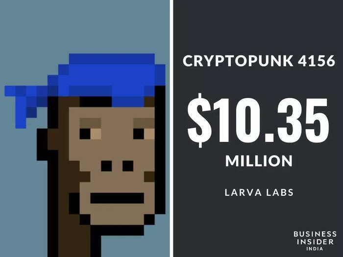 CryptoPunk 4156 – $10.35 million