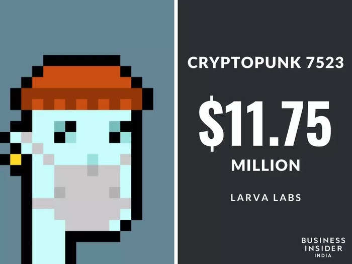 CryptoPunk 7523 – $11.75 million