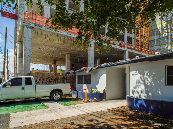 Many large buildings under construction were right next to homes, and I wondered how the residents felt about the constant noise and development.