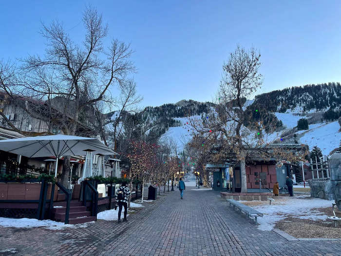 The base of Red Mountain is less than a five-minute drive from Aspen