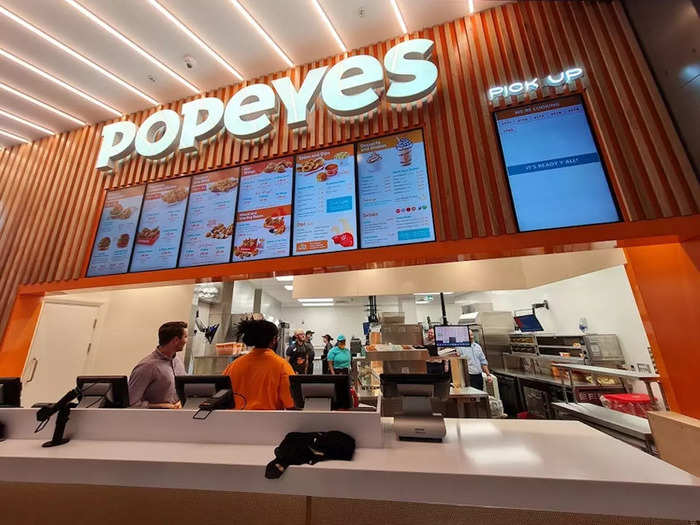 I visited the first Popeyes in the UK ahead of its launch in Westfield Stratford City, a shopping mall in east London.