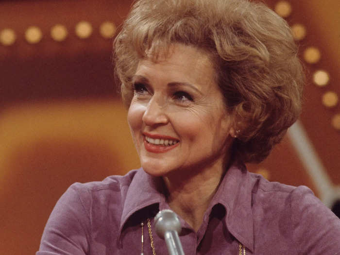 In 1983, White made history by becoming the first woman to win a Daytime Emmy in the category of outstanding game show host. She won it for her work on "Just Men!"