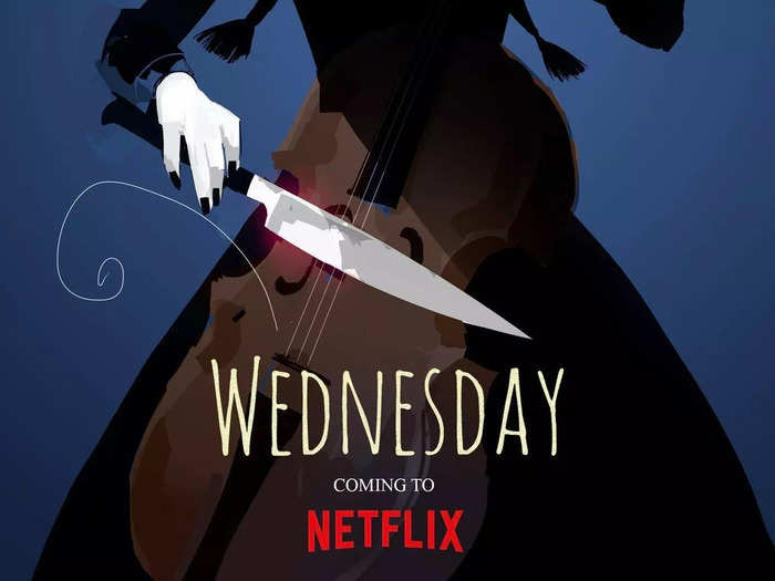 "Wednesday" is a live-action coming-of-age comedy series about Wednesday Addams directed by Tim Burton and starring Jenna Ortega.