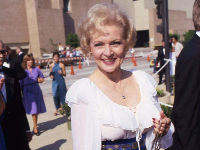 Betty White became the first woman to win an Emmy Award for Outstanding Game Show Host in 1983.