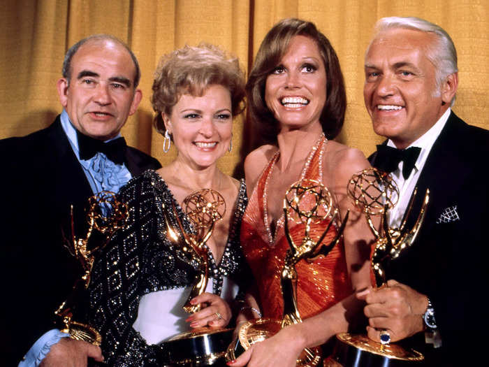 Betty White later won two Emmy Awards for her work on the iconic series, "The Mary Tyler Moore Show."