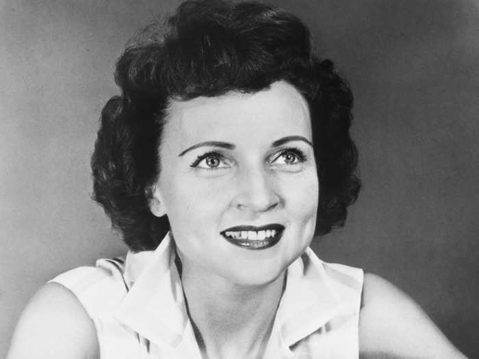 While pursuing a career in entertainment, Betty White served in World War II as a member of the American Women