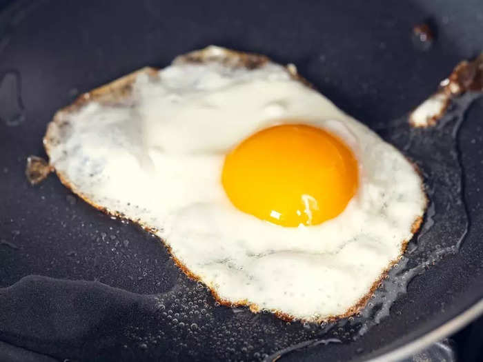 A single egg is packed with nutrients.