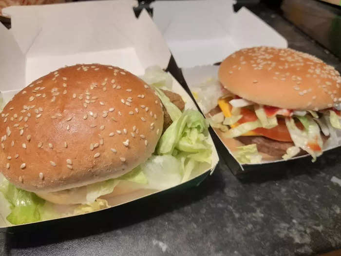 And both burgers have won prizes from PETA UK – the McPlant for the best vegan burger in 2021, and KFC for the best vegan chicken in 2020.