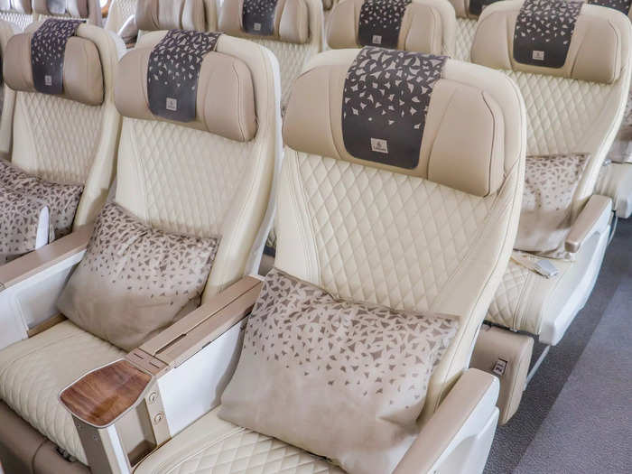 A total of 56 premium economy seats replace the 88 economy seats that formerly occupied the space.