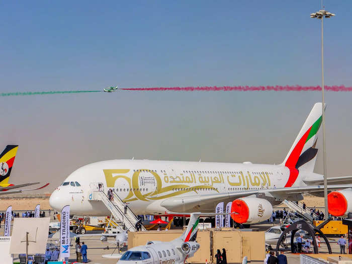 Emirates, as the world