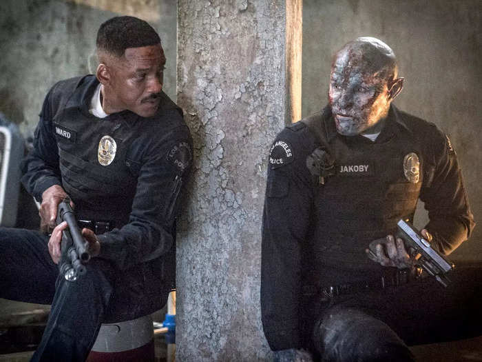 He played Daryl Ward in "Bright" (2017).