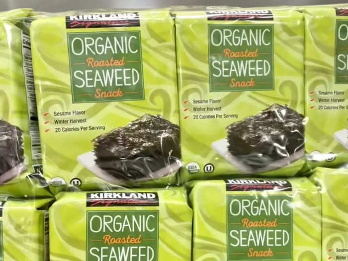 Seaweed is a popular snack and ingredient for a reason.