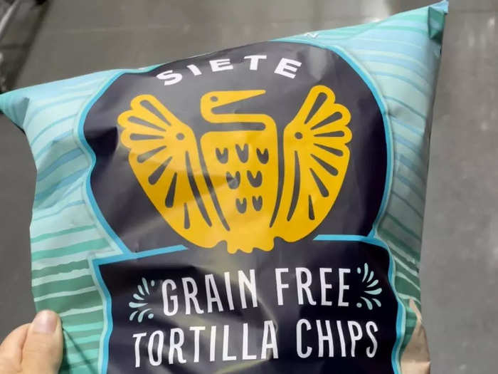 Siete tortilla chips are made with simple ingredients.