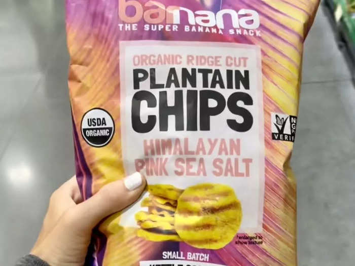 Barnana plantain chips are such a great snack.