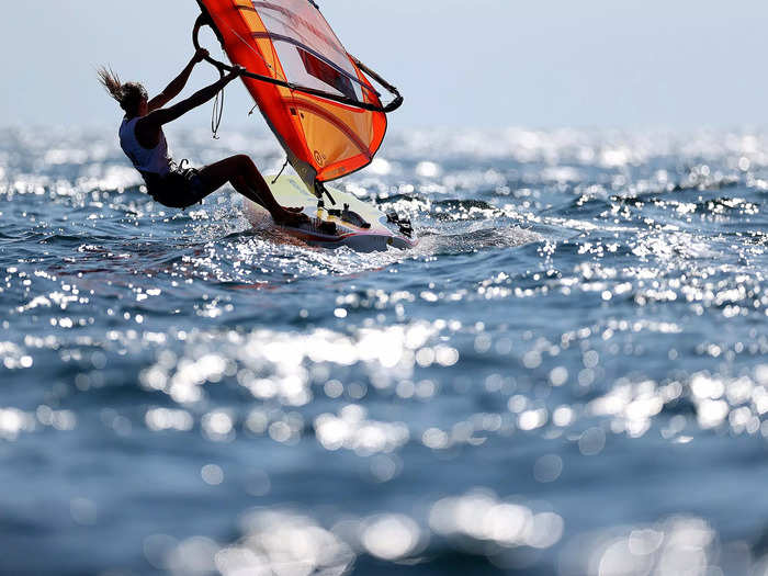 7/25: Zofia Noceti Klepacka of Team Poland in action during the third Women