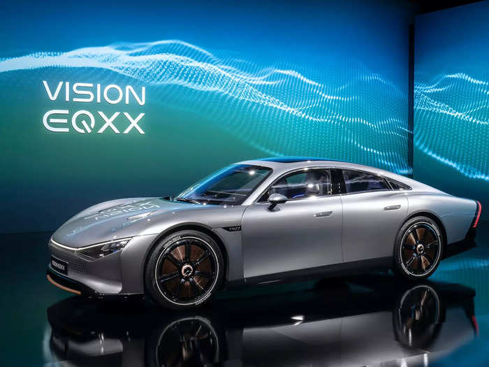 Mercedes-Benz took the wraps off of a striking electric concept car on Monday. Meet the Vision EQXX.