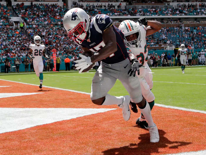 Despite the still open allegation, Brown played his first game with the Patriots, scoring a touchdown.