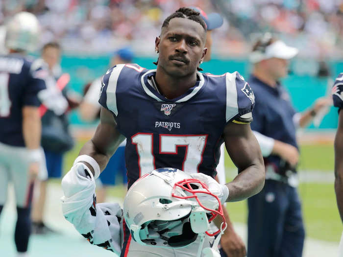 Just days after signing with the Patriots, Brown was accused of raping his former personal trainer Britney Taylor in a lawsuit filed in Florida.