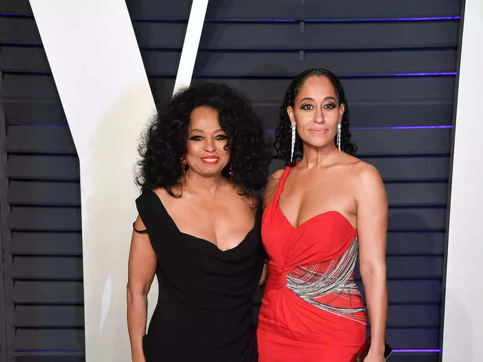 Tracee Ellis Ross shares many similarities with her mother Diana Ross, including the glamorous fashion sense they both showed in February 2019.