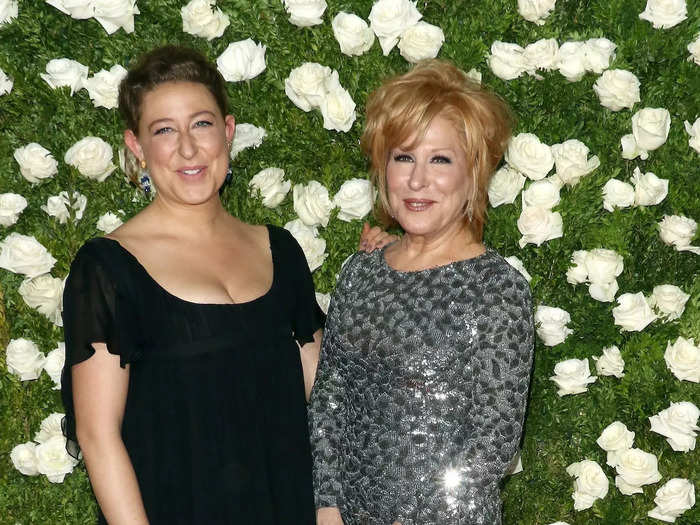 Sophie Von Haselberg walked a red carpet with her mom Bette Midler in June 2017. Though they wore different styles, they still looked just like each other.