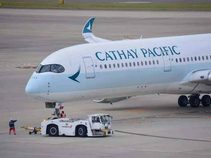 Cathay Pacific…