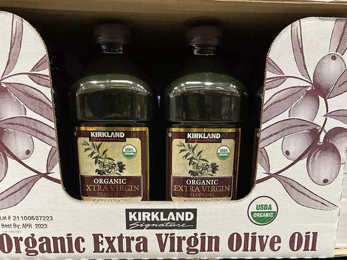 Olive oil can be worth buying in bulk.