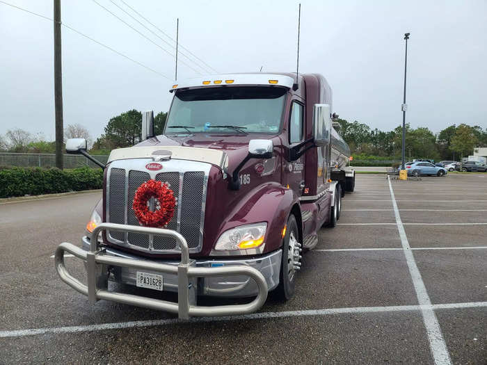 Monday started just like any other day on the road: at a truck stop with a cup of bulletproof coffee.