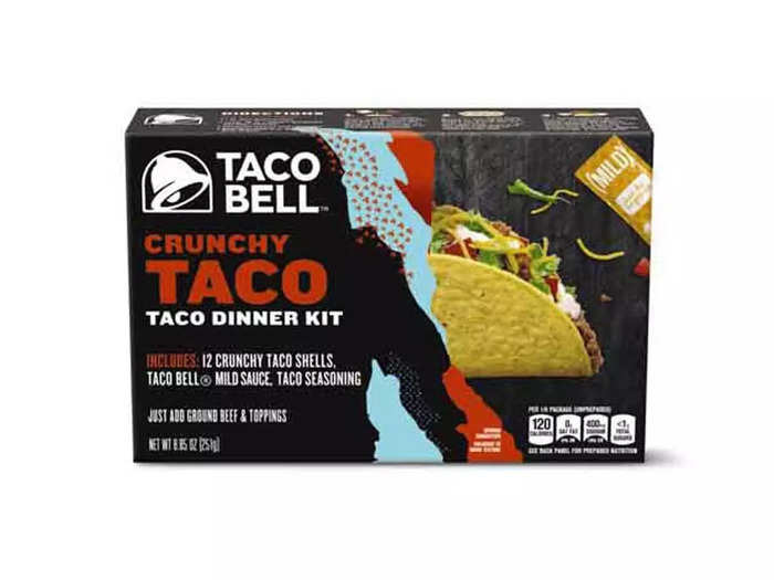 Take Taco Tuesday up a notch with this Taco Bell dinner kit.