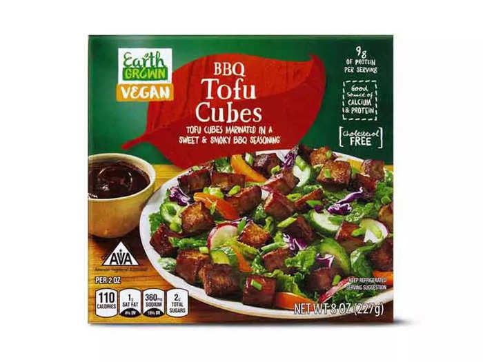 Skip the prep with these ready-made Earth Grown tofu cubes.