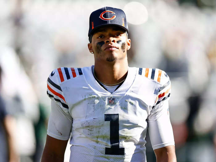 NFL quarterback Justin Fields