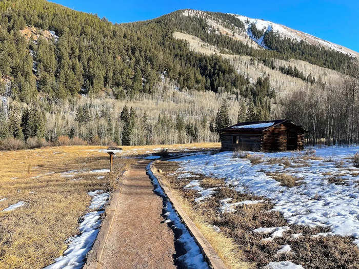 I approached the first building of the ghost town and gained more insight into Ashcroft