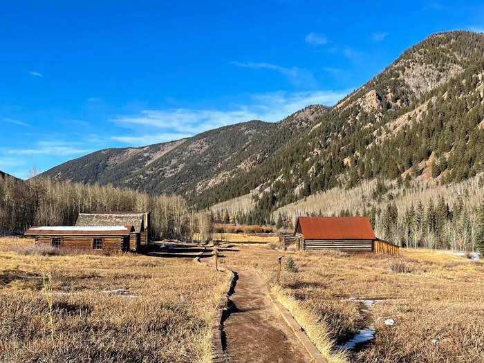 Eleven miles away from glitzy, glamorous Aspen, Colorado, is something far less luxurious — the ghost town of Ashcroft.