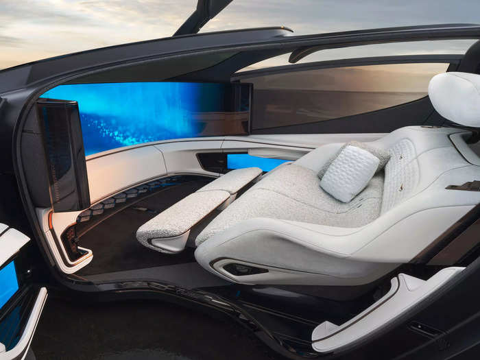 The car, InnerSpace, is part of its Cadillac Halo Concept Portfolio.