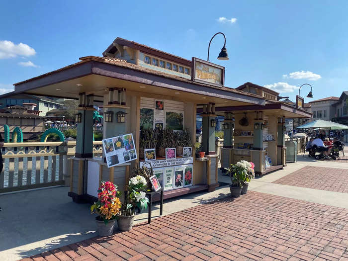 The shopping kiosks at Disney Springs seemed more like luxury boutiques.