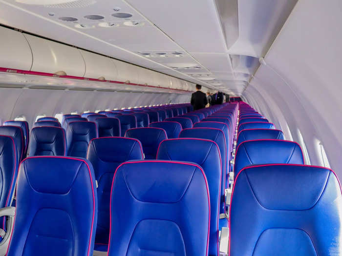 Airbus states that the A321 can "comfortably" seat between 180 and 220 passengers in a two-class configuration and up to 244 passengers in the highest-density configuration.