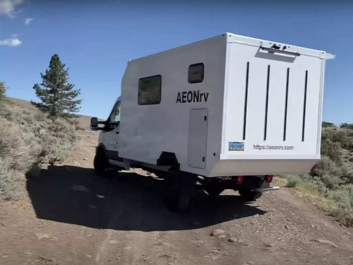 But the more he searched for his ideal RV (specifically a larger van with four-wheel-drive, off-road capabilities), the more he realized there was nothing on the market that could fit his needs.