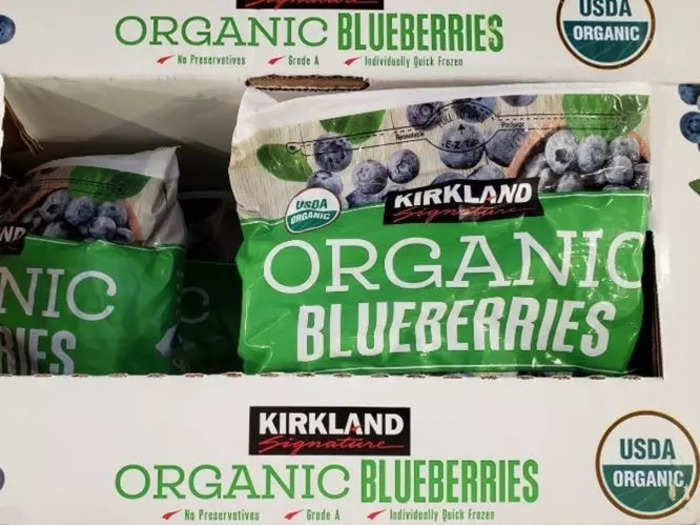 Blueberries are chock-full of antioxidants.