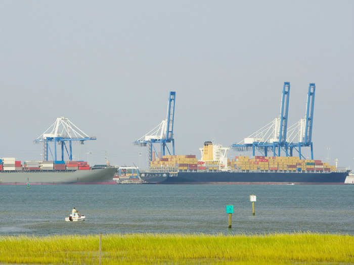 2. The Charleston, South Carolina Harbor Deepening Project ($565 million).