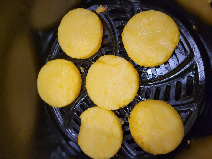 Polenta pizzas are an excellent snack, mini meal, or appetizer that can be dressed up or down.