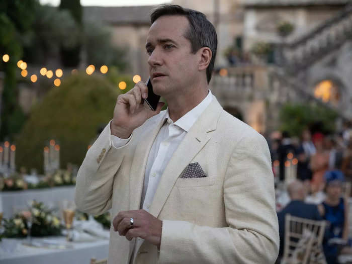 Matthew Macfadyen gave a much-lauded performance as an on-the-brink Tom Wambsgans in "Succession."